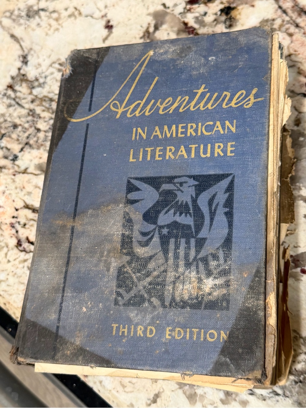 Adventures in English Literature 3rd Edition by Harcourt Brace Vintage 
See phot